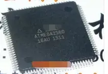 100% NOVA Frete grátis chip de 8 bits microcontrolador ATMEGA2560-16AU 256 K de memória flash 5 V novo local