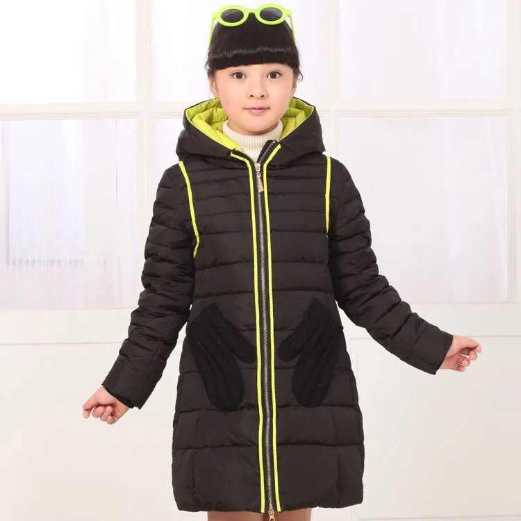

AD White Duck Down Big Girls Teens 90% White Duck Down Jacket Children's Thermal Coat Kids Clothing Clothes