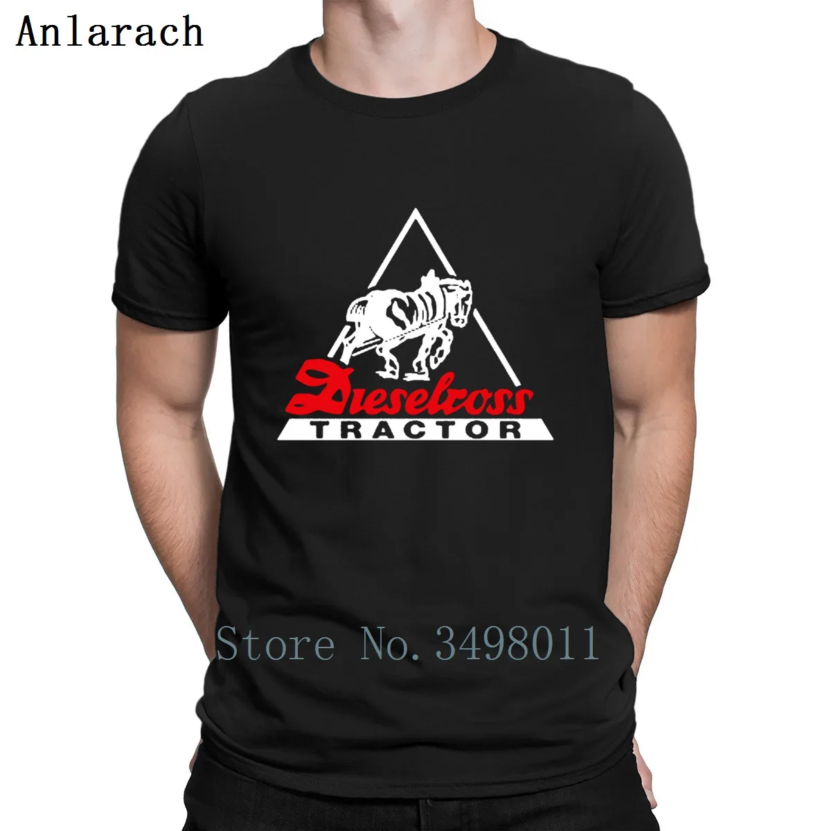 

Dieselross Fendt Farming Tractor Puller Agricultur T Shirt Design 100% Cotton Crew Neck Formal Fit Casual Spring Leisure Shirt