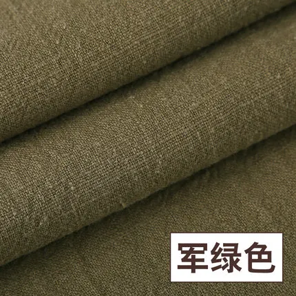 Стиральная льняная одежда ткани вышивка DIY Рубашка летняя рами ткань - Цвет: Photo Color