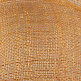 Королевский синий желтый розовый фиолетовый перо Sinamay волосы повязки Свадебные шляпы Свадебная вечеринка Цветочные волосы чародей шляпа повязка на голову для женщин - Цвет: Золотой