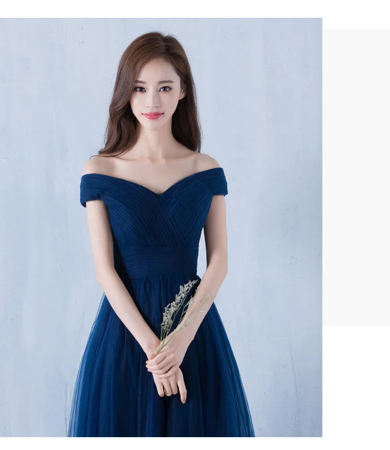 Elegant Backless Long Royal Blue Evening Dresses Lace Up Party Maxi Dress Formal Prom Party Dress image 5