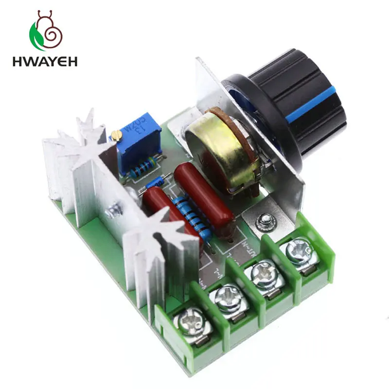 AC 220V 2000W SCR регулятор напряжения Диммеры Регулятор скорости термостат|voltage