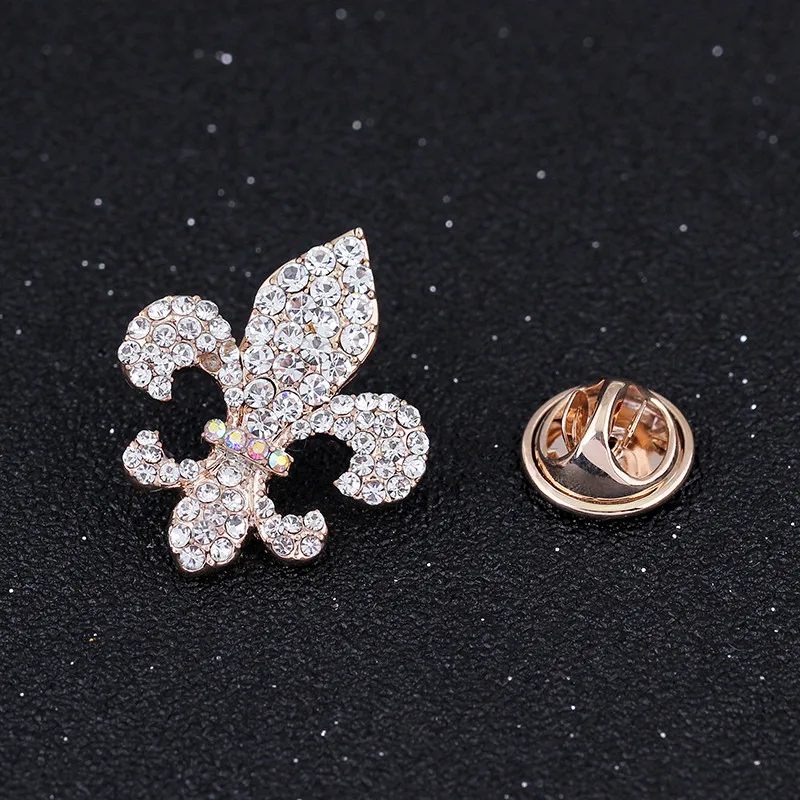 2017 rhinestone brooch pins Anchors for wedding dress pins and brooches