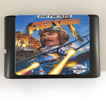 

Top quality 16 bit Sega MD game Cartridge for Megadrive Genesis system --- Fire Shark