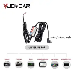 Автомобиль USB Зарядное устройство DC преобразователь кабель Micro Mini DC 36 В-12 В к DC 5 В 2A 3 м Зарядное устройство Шнур авто зарядки комплект для