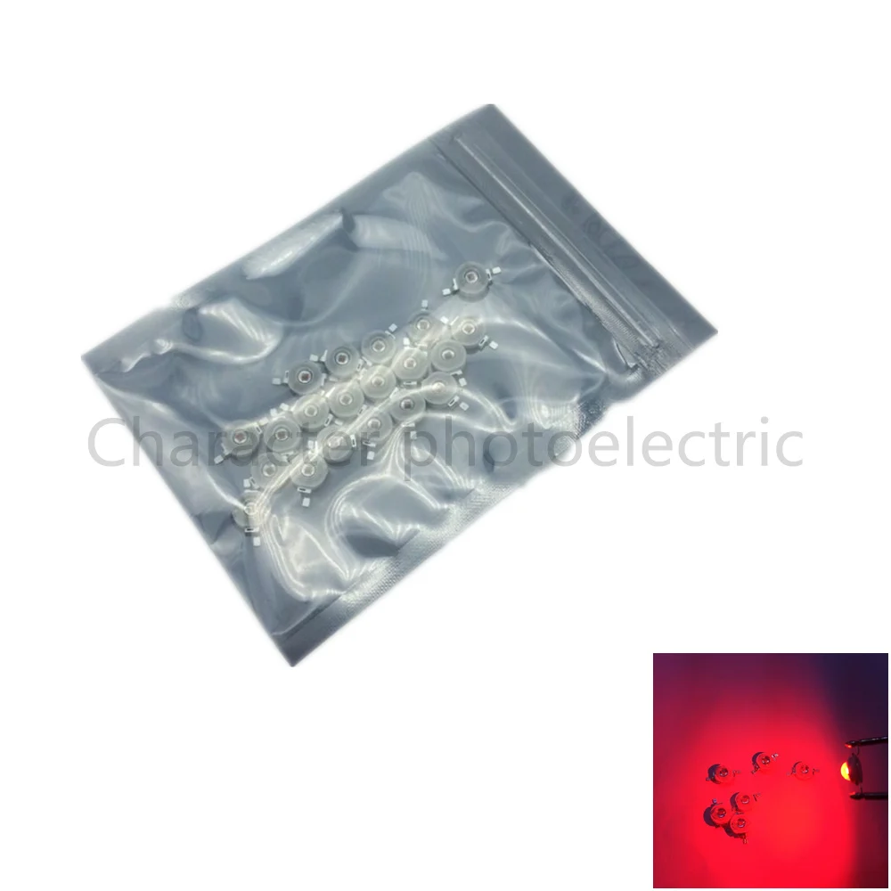 

10 20 50 100 PCS 1W 3W LED Chip High Power LED Light Source white warm red green yellow uv purple blue full spectrum 45mil