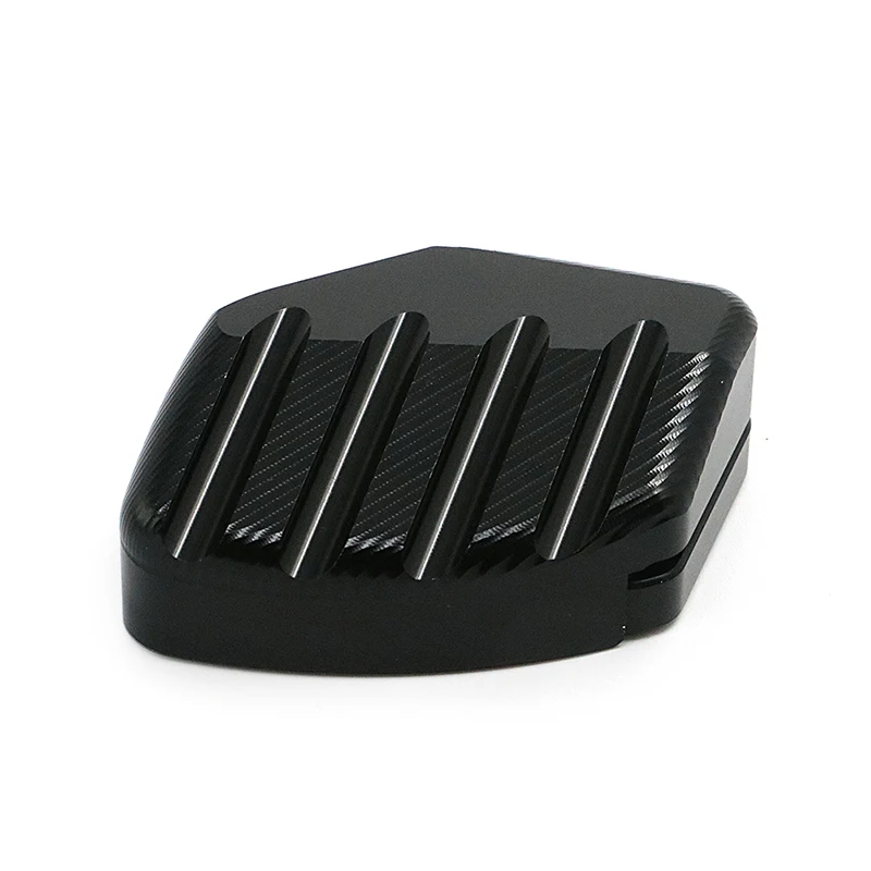 Удар боковая стойка удлинитель подставки защитные накладки Крышка для HONDA Forza300 Forza250 Forza125 Forza 300 250 125 17-19 MF13 - Цвет: black2
