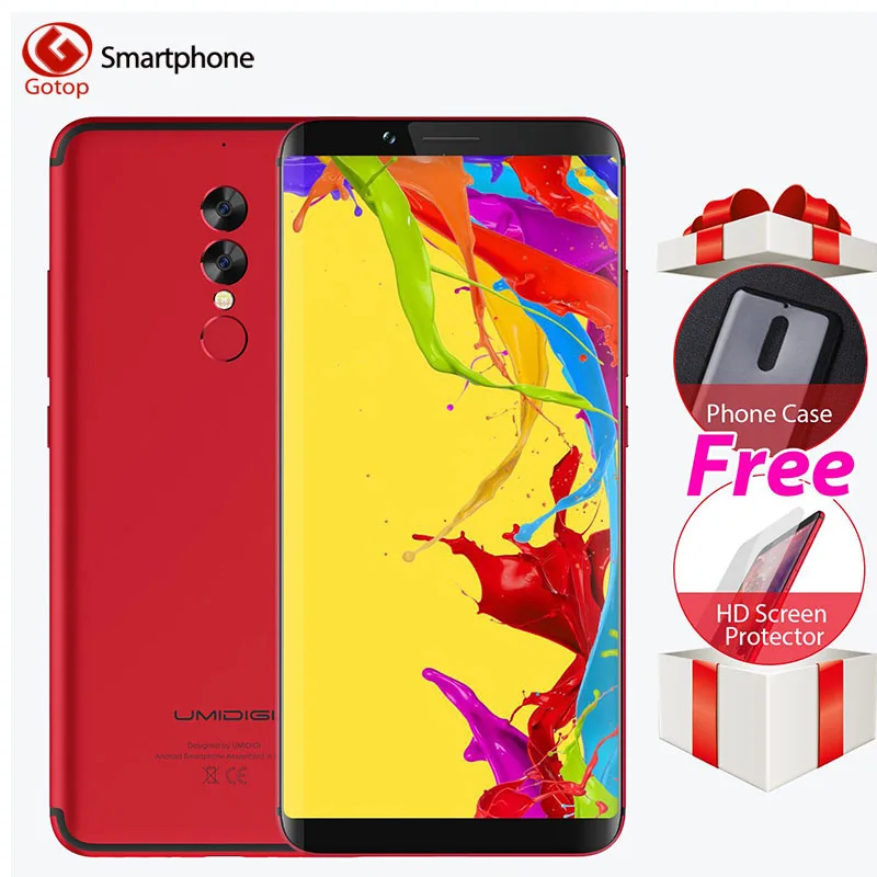 UMIDIGI S2 Lite Dual сзади Камера 7 0 &quot5100 Mah Батарея смарт мобильный телефон 4 Гб