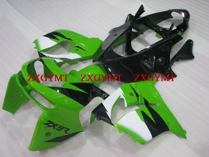Bodywork for Zx9r 1998 - 1999 Motorcycle Fairing Zx-9r 98 Green White Black Fairing Kits Zx9r 1998