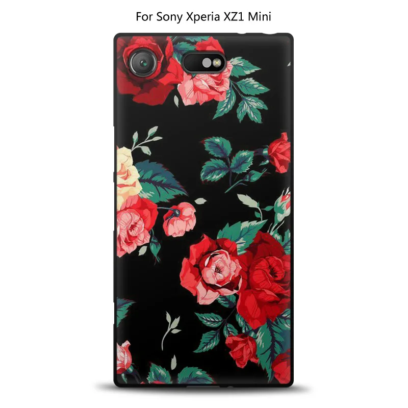 JURCHEN чехол для телефона для sony Xperia XZ1 Compact Cover G8841 G8842 Мягкий ТПУ силиконовый чехол с рисунком для sony Xperia XZ1 Compact чехол - Цвет: 14