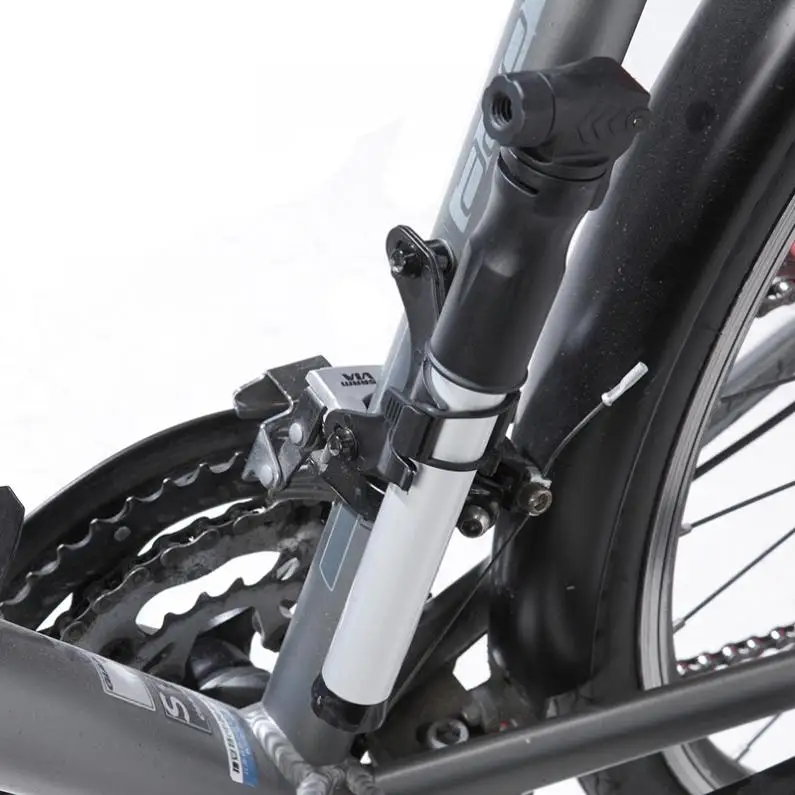 Портативный 90-100psi высокого давления дорожный MTB велосипедный насос Встроенная бесшовная стальная труба поддержка Presta & Schrader Клапан