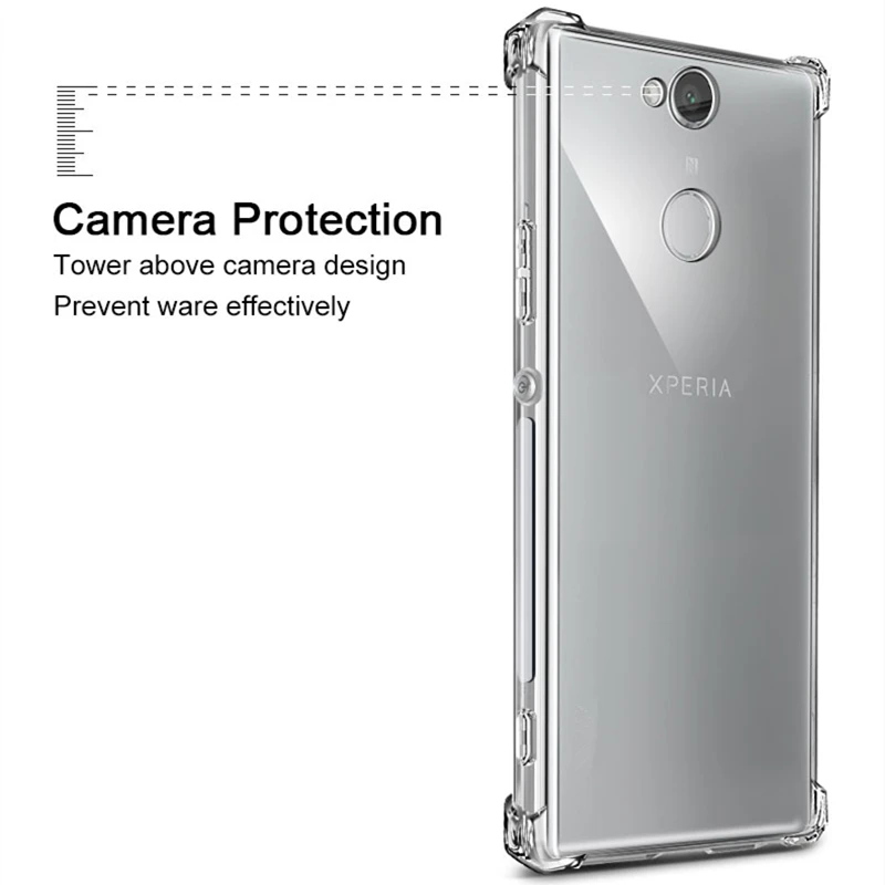 Ультратонкий Мягкий противоударный чехол для телефона Sony Xperia 5 8 X XA XA1 XA2 XA3 Ultra 10 20 X1