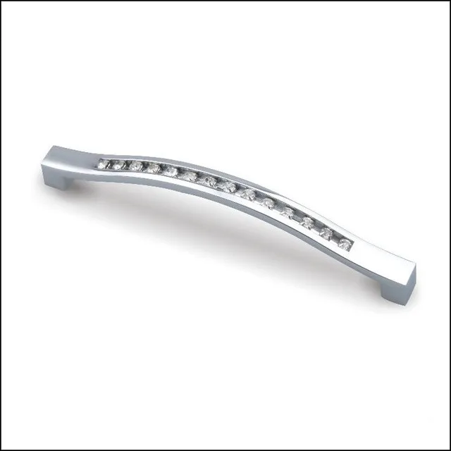 

UNILOCKS Clear Crystal Handle with Zinc Alloy Chrome Metal Part(C.C.. 160 MM L:168MM))