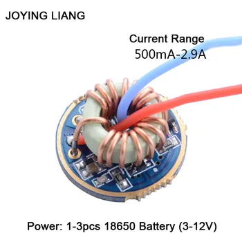 JYL-7801 Flashlight 1-3 Batteries Universal Constant Current T6/U2/L2 Driver Board QX9920 22MM Electric Circuit Board 95% new for haier refrigerator computer board circuit board bcd 210scdl svdl dx dcx 0064001042 driver board good working