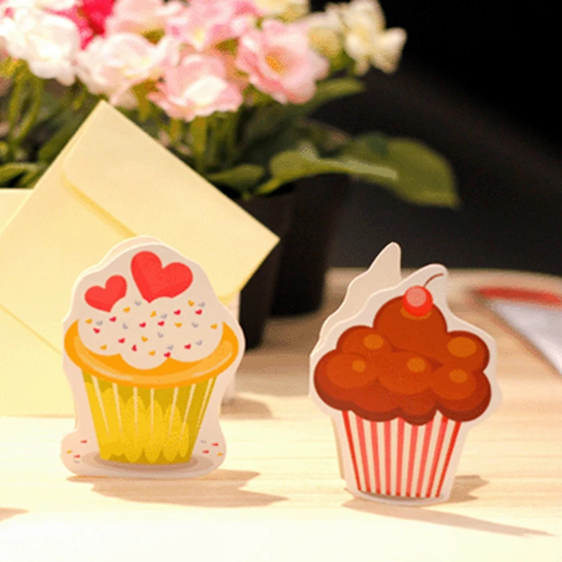 5pcs Lot Creative Cartoon Kitty Special Shaped Small Fresh Blessing 