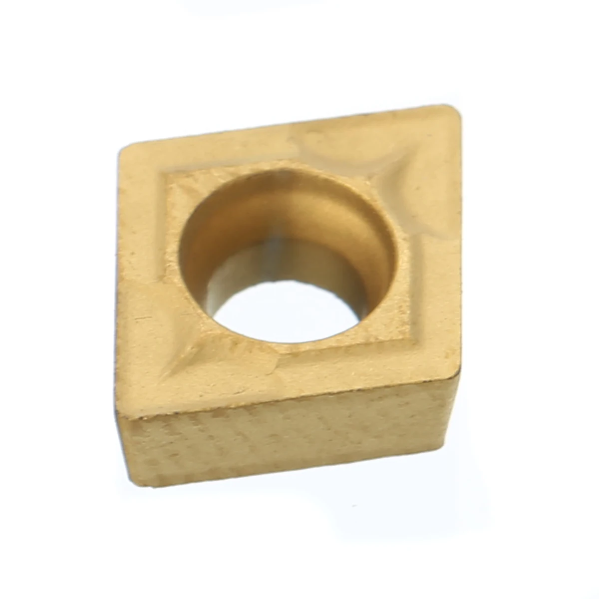10pcs New Gold CCMT060204 US735 CCMT21.51 Inserts CNC Turning Tool Inserts with Box 6x6x2.5mm