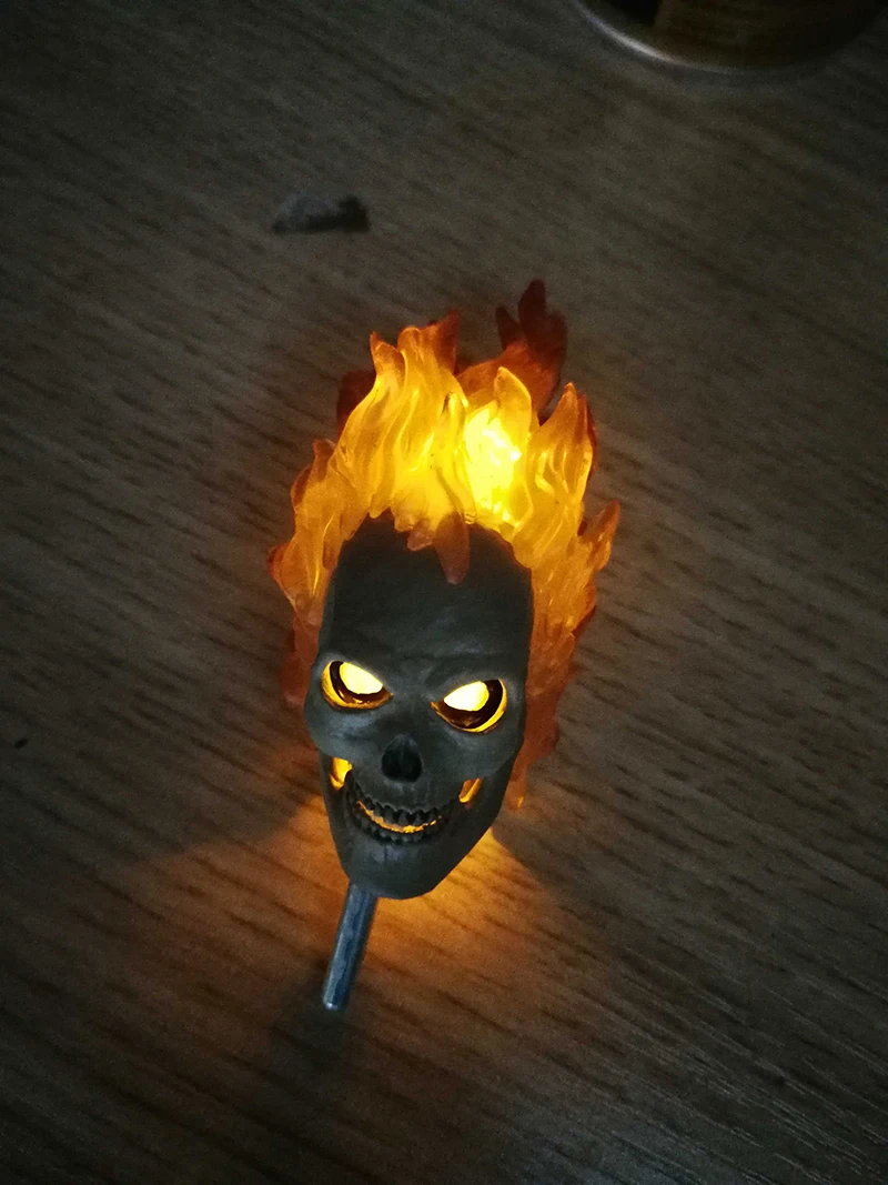 1:6 масштаб, фигурка для игры на голову, 1/6, Ghost Rider Head, лепим модель F 12 '', Мужская фигурка для игры на голову, игрушки для вырезания, коллекция