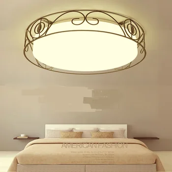 

Round LED Ceiling light simple bedroom light remote dimming lamp children decorative lamps ZA8312