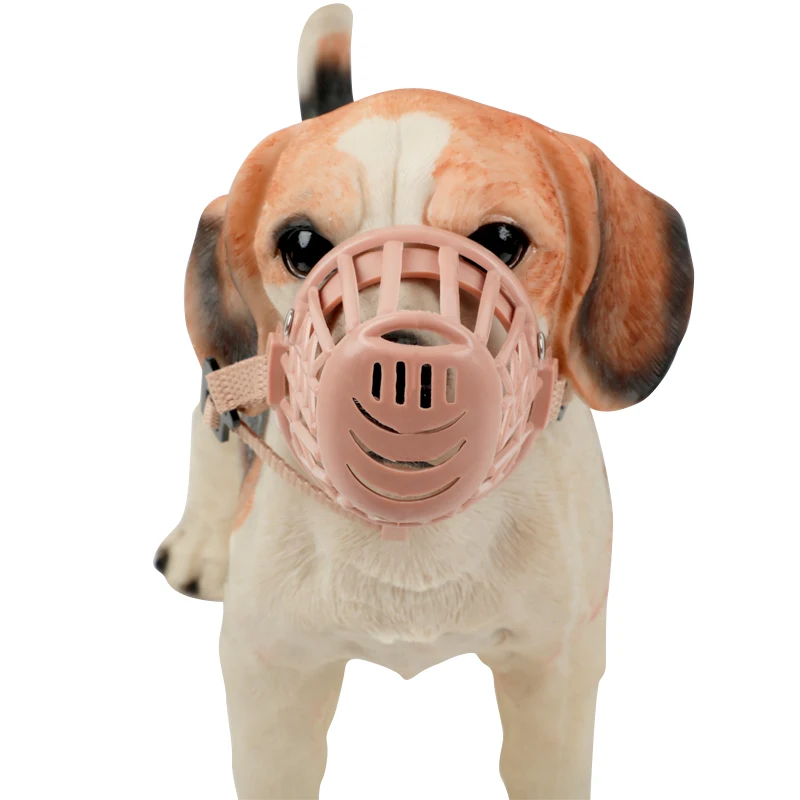 OWDBOB намордник для маленькой собачки, корзина, пластиковая антикусающая Корректирующая лента, маска, средний большой сильный рот собаки, маска, аксессуары для домашних животных