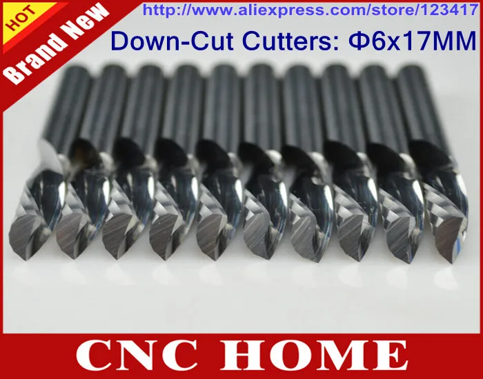 Фрезерный станок 5 шт. 6*17 мм|milling cutter set|milling cuttersingle flute end mill |