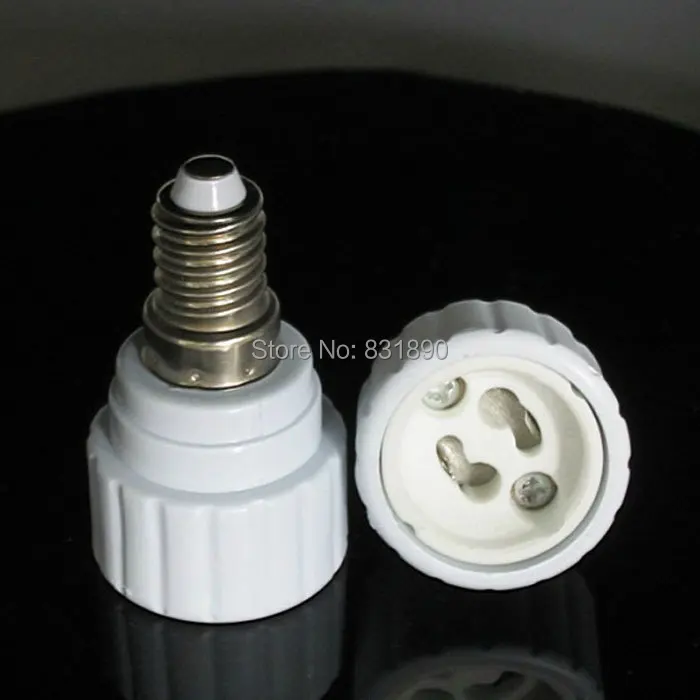 

10pc led lamp holder E14 TO G10 Fire retardant Socket light base holders FOR G10 lamps bulb lights holder Freeshiping