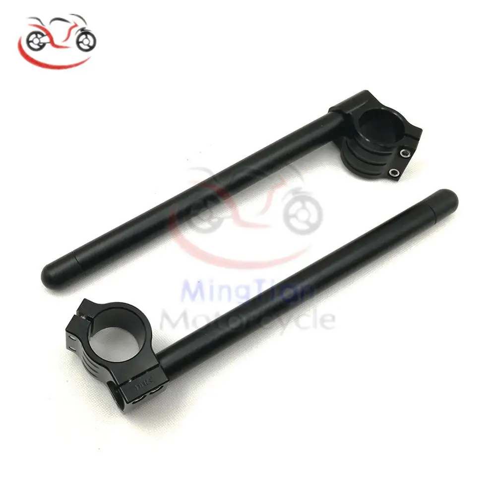 Universal 22MM Fork Tube CNC Racing Clip ons Handle Bars 48mm For GUZZI