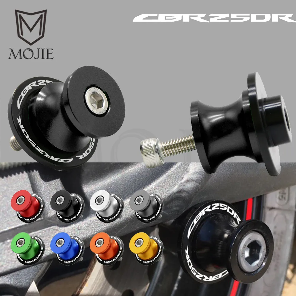 

Swingarm Sliders Spools Slider Stand Cover Protector 8mm Rear Swing Arm Motorcycle For Honda CBR250R CBR 250R CBR250 250 R 2011