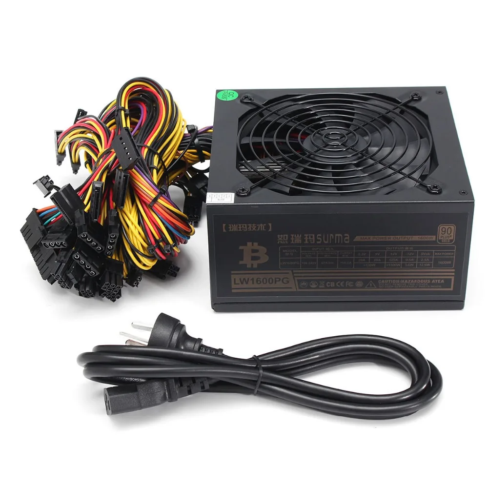 Aliexpress.com : Buy 1600W Power Supply For 6GPU Eth Rig ...