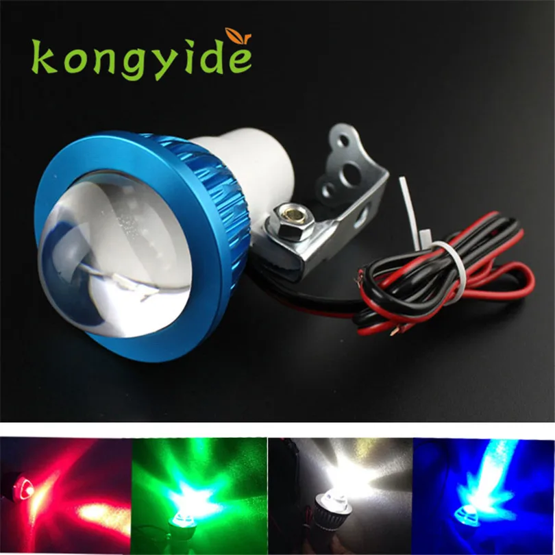 

2017 NEW 12-80V Universal bright LED Strobe motorcycle headlight Indicator Fish-eye lights fashion hot sep23