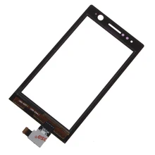 DHL Shipping 50PCS Original New Touch Screen Glass Panel Digitizer For Sony Xperia J ST26i ST26 ST26a Touch Digitizer