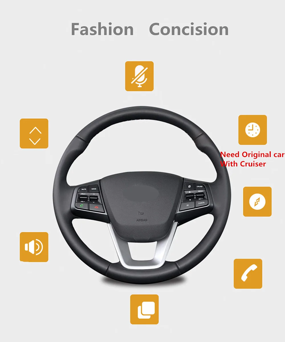 Для hyundai Creta ix25 кнопки круизного контроля рулевого колеса для Creta ix25 2,0 L 96700C90004X 96710C90004X 96710C90104X