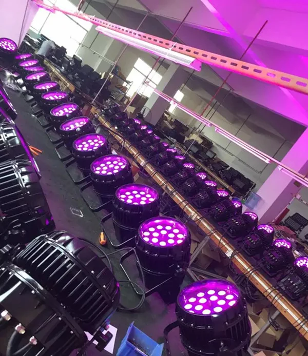 18x18w led zoom par-6