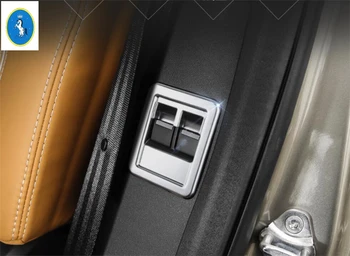 

Yimaautotrims Car Second Seat Adjustment Button Switch Molding Garnish Cover Trim For Land Rover L462 Discovery 5 2017 - 2020