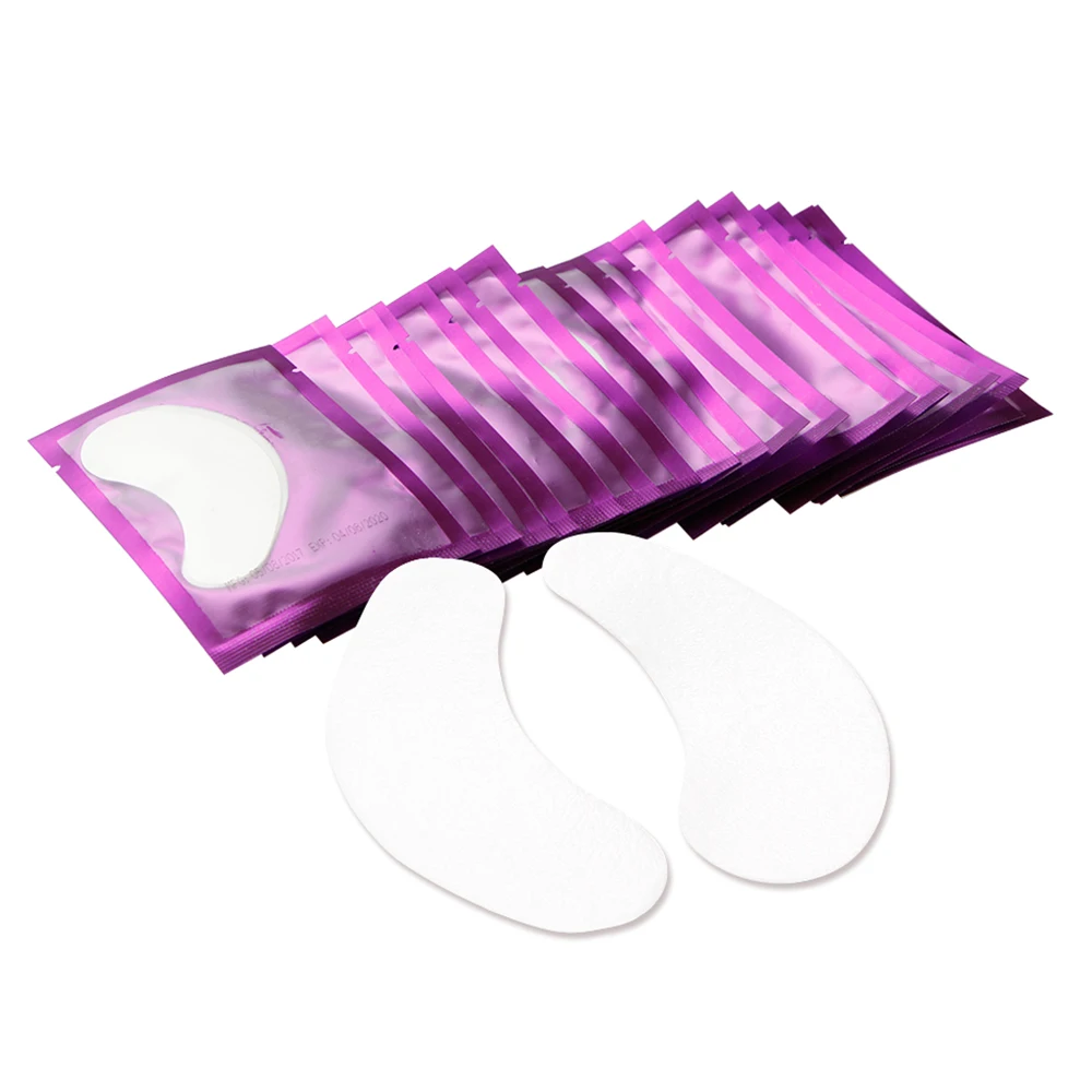 

150 Pairs False Eyelash Extension Sticker Lashes Patch Fake Eyelashes Patches Tool Under Eye Paper Pads Lash Makeup Tool