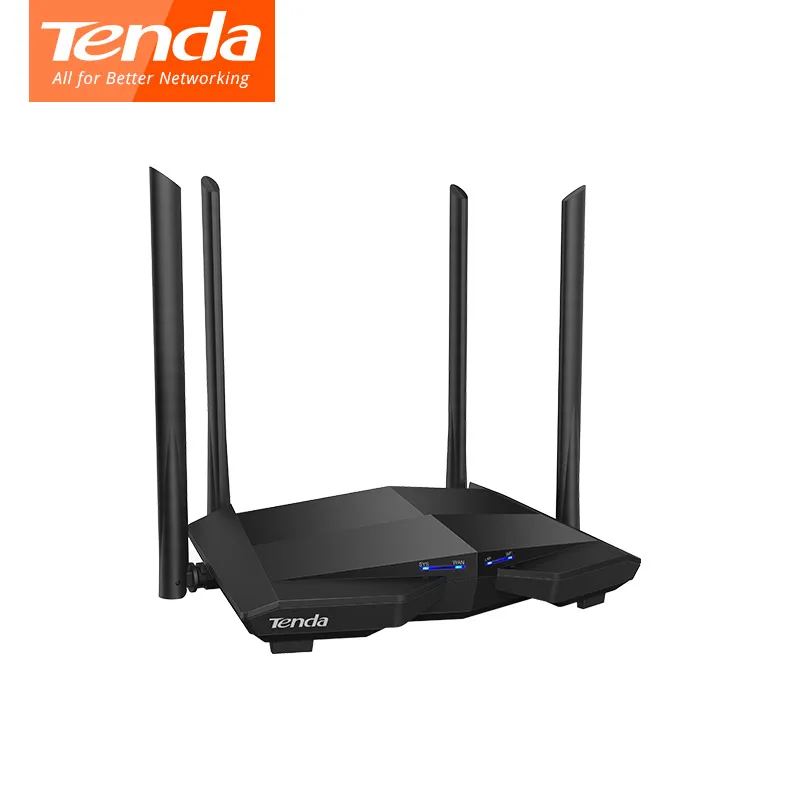 Tenda AC10 Гигабитный беспроводной wifi роутер двухдиапазонный 2,4G/5G wifi роутер 1000 Мбит/с Беспроводной ретранслятор 802.11AC интеллектуальное управление приложением