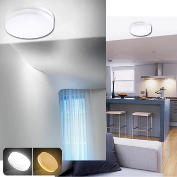 

Bathroom LED Ceiling Light AC85-265V Round Modern Lamp For Bedroom Ceiling Lamp Surface Mounted Indoor Home Light Fixtures