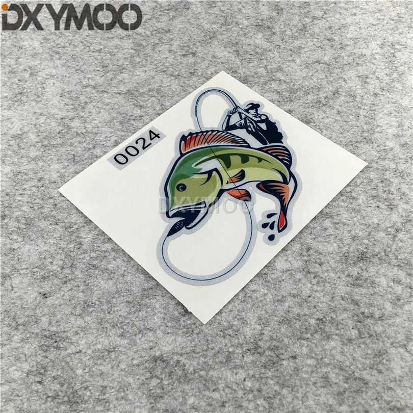 Fisherman Go Fishing Bait Motorcycle Bike Stickers Car Styling Vinyl Decal Reflective | Автомобили и мотоциклы