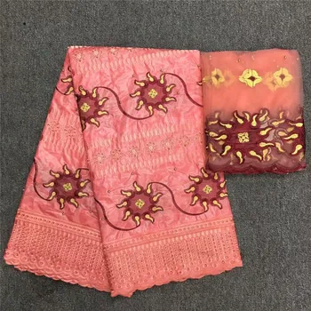 

Bazin riche fabric brode high quality Bazin African fabrics 2019 Bazin riche getzner embroidered for wedding dress hl80-44