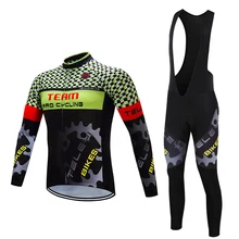 2017 Brand New Men’s Mtb Cycling Clothing Long Sleeve Top Bike Wear Pro Cycling Jersey Bicycle Ropa Ciclismo Bike Jersey