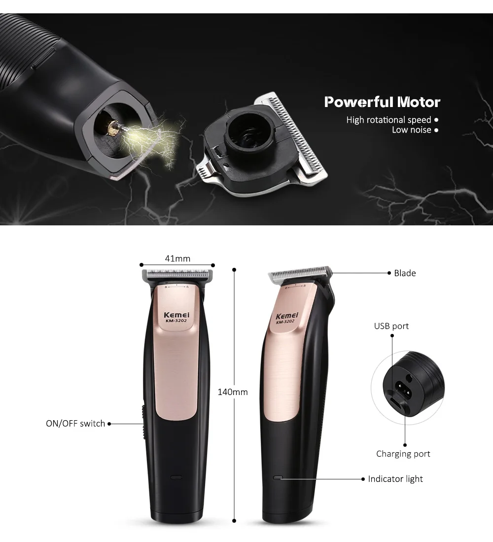 kemei km 3202 trimmer