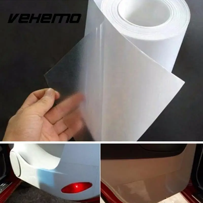 3 Meters Rhino Leather Skin Car Bumper Hood Paint Protect Sticker Decal Protective Film Vinyl Clear Transparent Car Styling