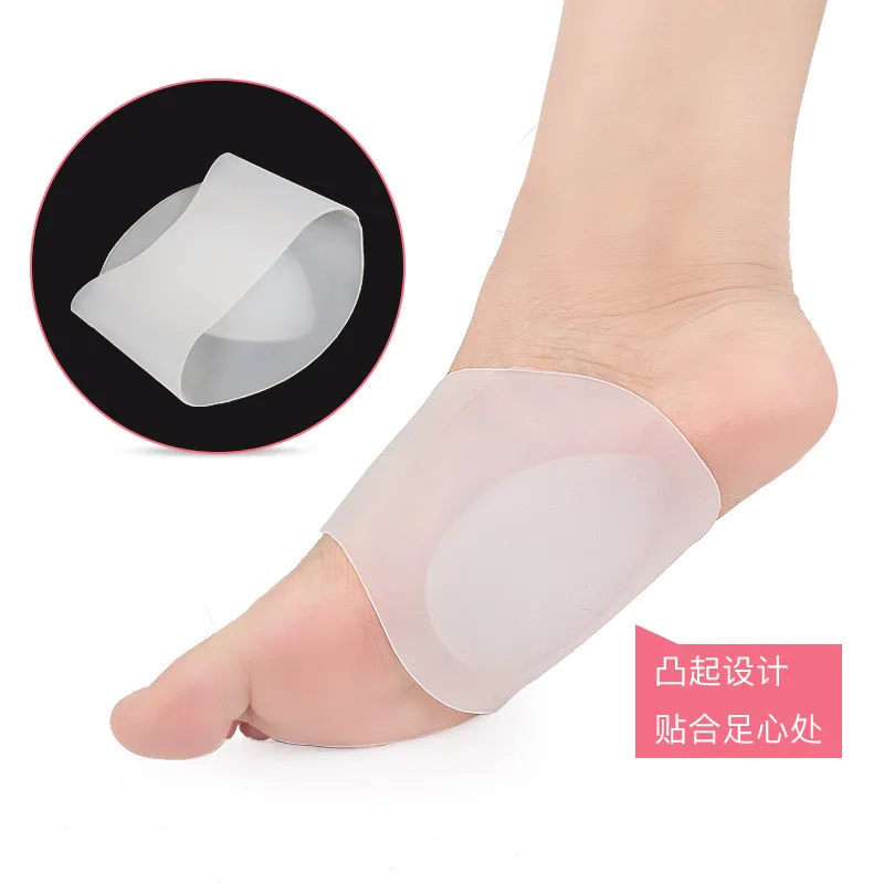 

pad bandages silica gel insoles flat foot arch foot heart support stockings foot insoles heart mat female men and women