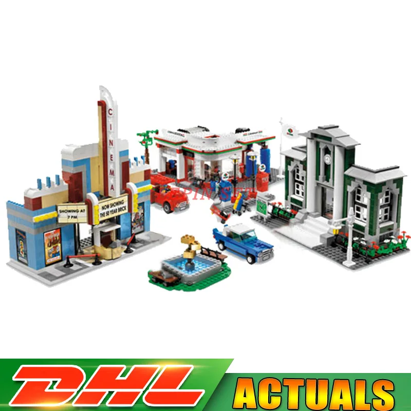 

Lepin 02022 2080pcs City 50th Anniversary Town Building Blocks Bricks Toys for Children Gifts Compatible Legoings 10184
