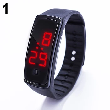 

LED Watch Fashion Sport Digital Watch Silicone Running Bracelet Wrist Watch