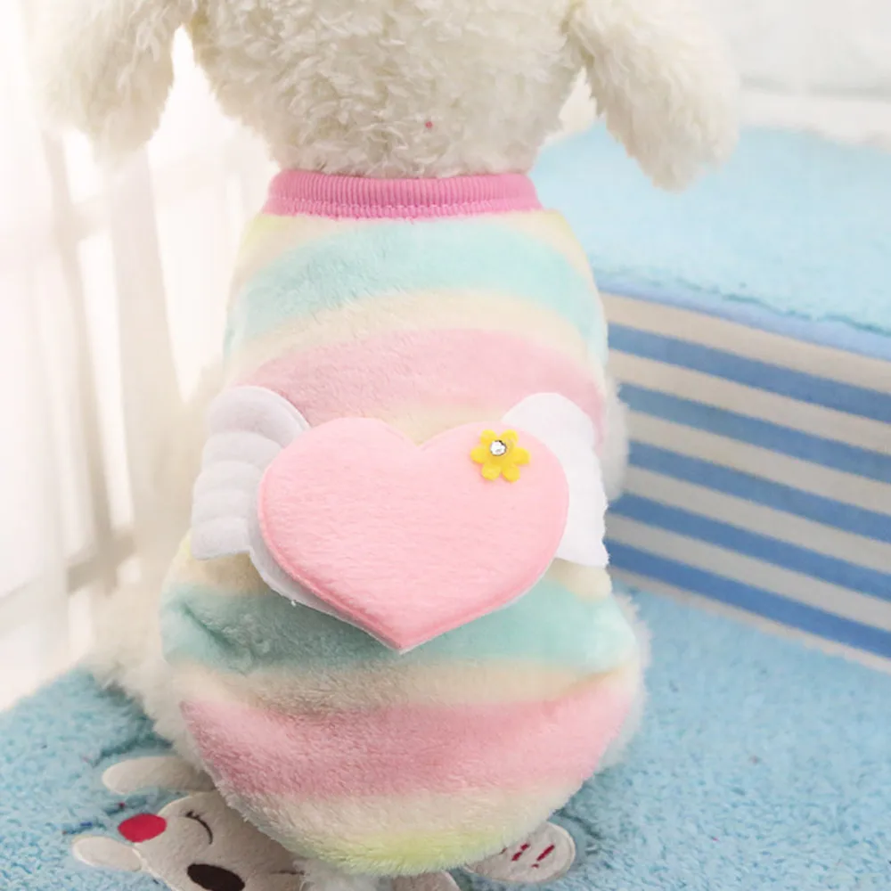 

Autumn Winter Cartoon Puppy Vest Clothing Soft Warm Cute Chihuahua Dog Clothes for Small Medium Dog Cat Pet Coat Jacket XXS-XXL
