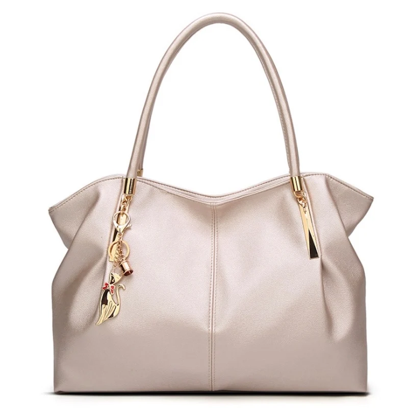 

Women Leather handbags 2019 fashion female bag shoulder bag solid lady casual tote Designer Luxury new Handbag High Quality