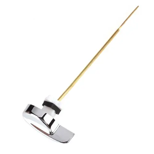 Side Mount Toilet Tank Flush Lever Handle for Toilets Yellow silver ...