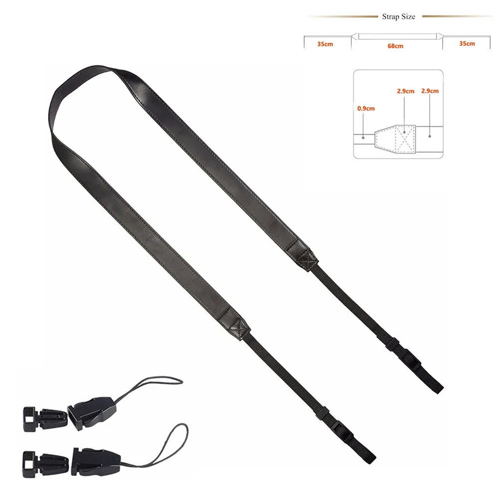 

Camera Shoulder Neck Leather Strap for Canon PowerShot SX70 SX540 SX530 SX520 SX510 SX500 SX430 SX420 SX410 SX400 G10 G9 G8 G7