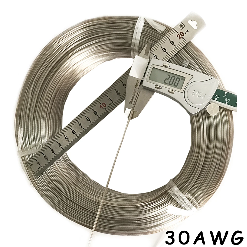 Led медный провод 20AWG 22AWG 24AWG 26AWG 30AWG UL2468 удлинитель провода разъем Электрический провод кабель плоский динамик провода